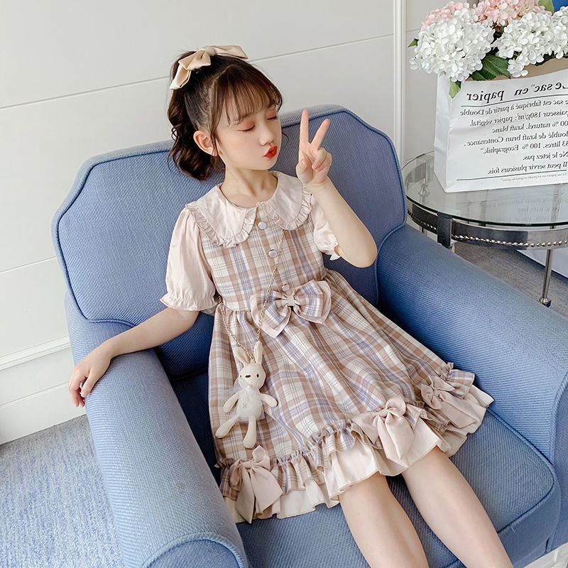 Đầm Công Chúa Lolita Thời Trang Mùa Xuân Thu Phong Cách Phương Tây 2022 Cho Bé Gái