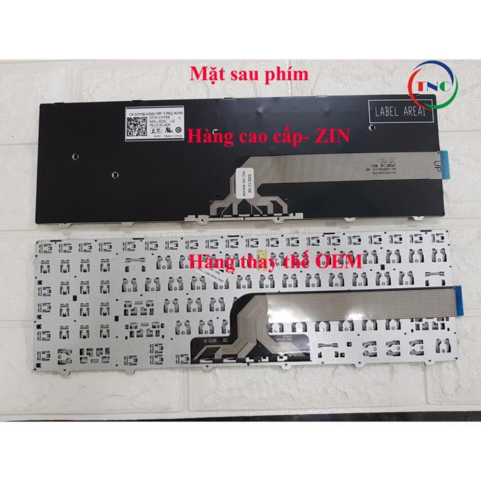 Bàn phím Laptop Dell Inspiron 15-3000 3542 3541 3543 3551 3558 3559 5542 5543 5547 5548 5551 5558 5559 Nhập Khẩu