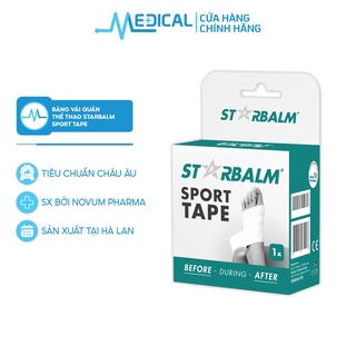 Băng vải quấn thể thao STARBALM Sport Tape hỗ trợ vận động - MEDICAL