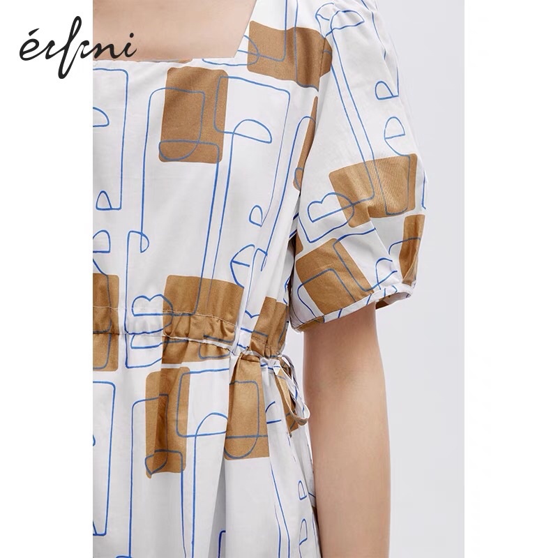 Đầm hoạ tiết Eifini