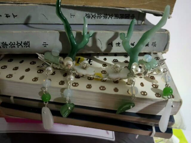 Kẹp tóc sừng rồng mini