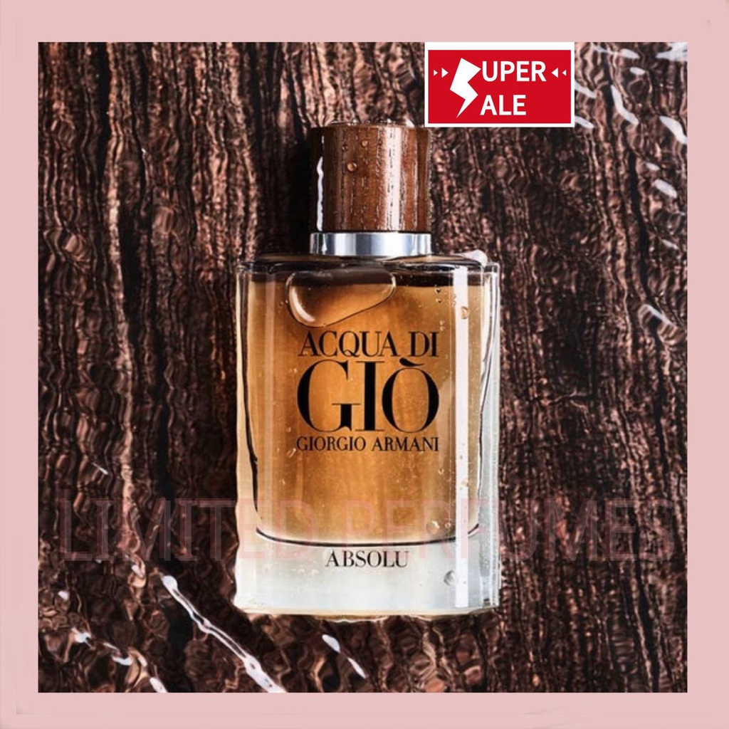 Nước hoa chính hãng Men's Acqua di Giò Absolu EDP 5ml/10ml/20ml [LimitedPerfume] | Thế Giới Skin Care
