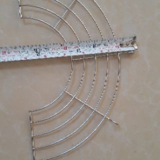 Vỉ gác chảo rán inox(sz30×15,5cm)