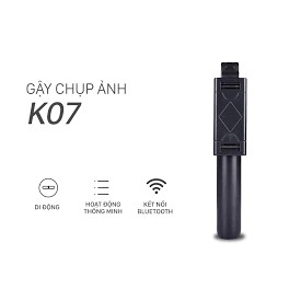 Gậy chụp ảnh Bluetooth K07 có chân tripod