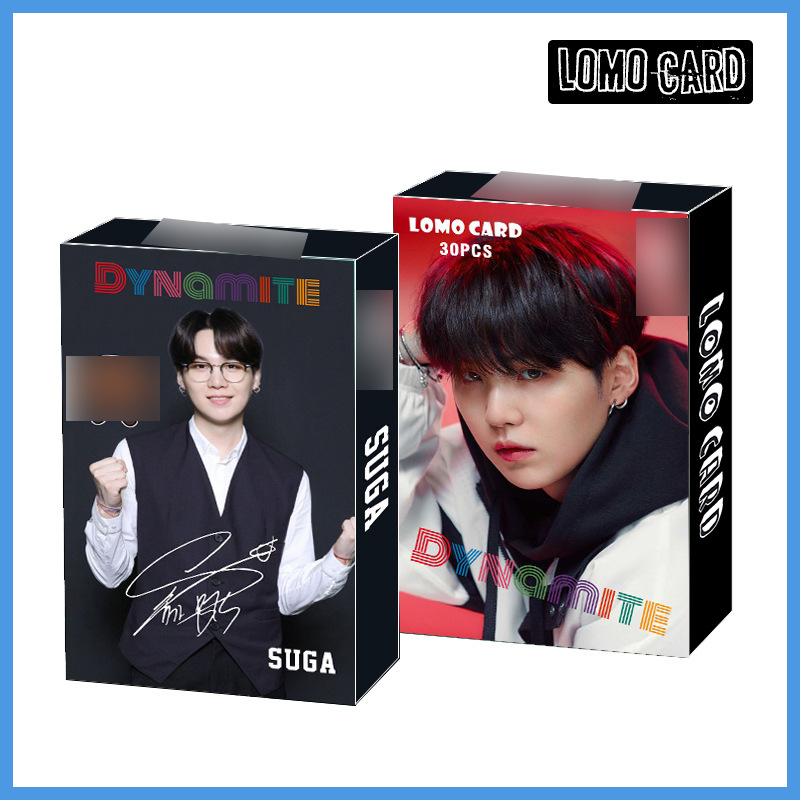 Hộp thẻ ảnh LOMO V JUNGKOOK SUGA JIMIN nhóm BTS