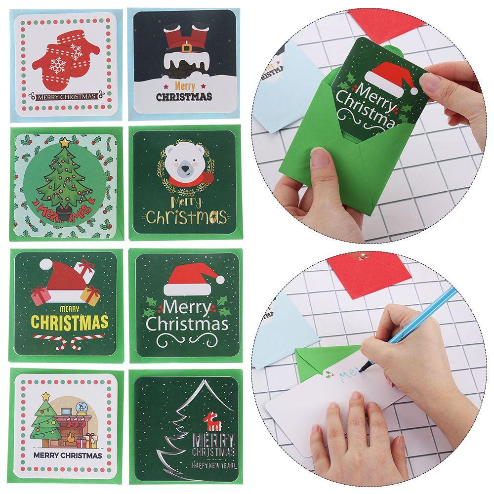 Set 24 Thiệp Chúc Mừng Giáng Sinh Xinh Xắn Thẻ