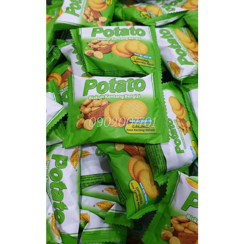 1 Kg Bánh khoai tây Potato Tân Việt Nhật -đồ ăn vặt-tết -bánh mứt tết