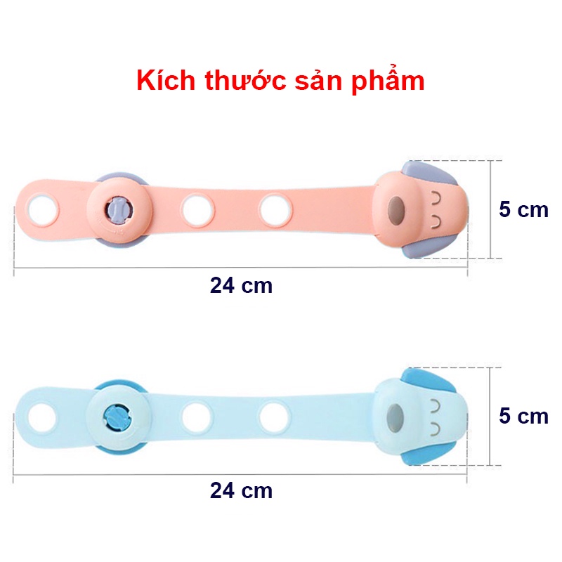 Khóa tủ lạnh cao cấp hình cún tiện lợi Baby-S, Khóa ngăn kéo giúp an toàn cho bé - SSS033