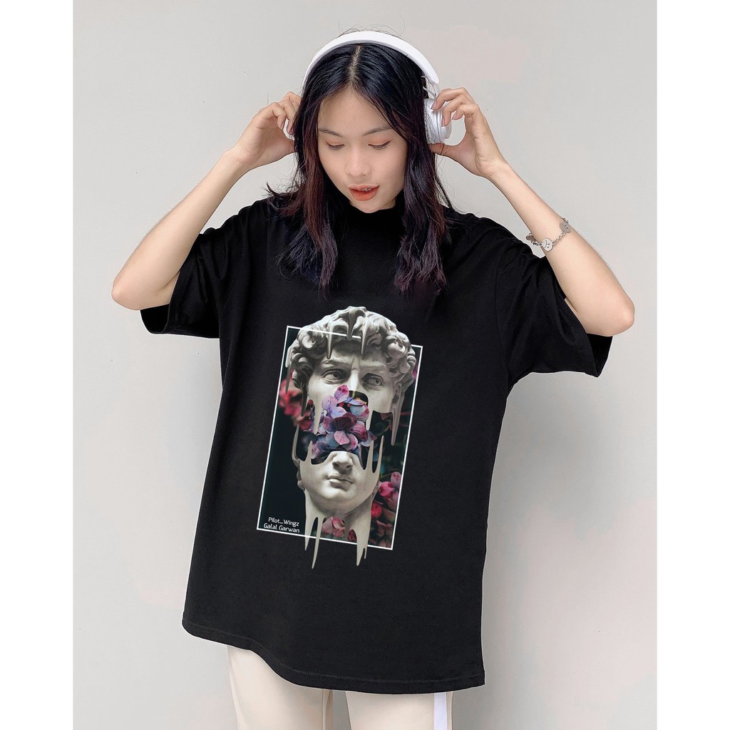 Áo thun tay lỡ HelloHouse nam nữ unisex thoáng mát, chất vải mềm mịn Alexander Ap004 | BigBuy360 - bigbuy360.vn