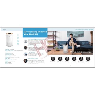 MÁY LỌC KHÔNG KHÍ LEVOIT VISTA 200-RAM