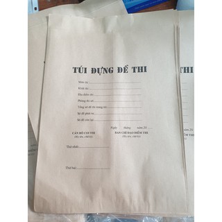 Túi đựng bài thi
