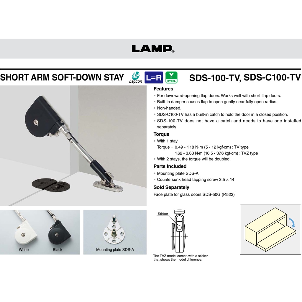 TAY NÂNG KỆ TỦ SDS-C100-TV