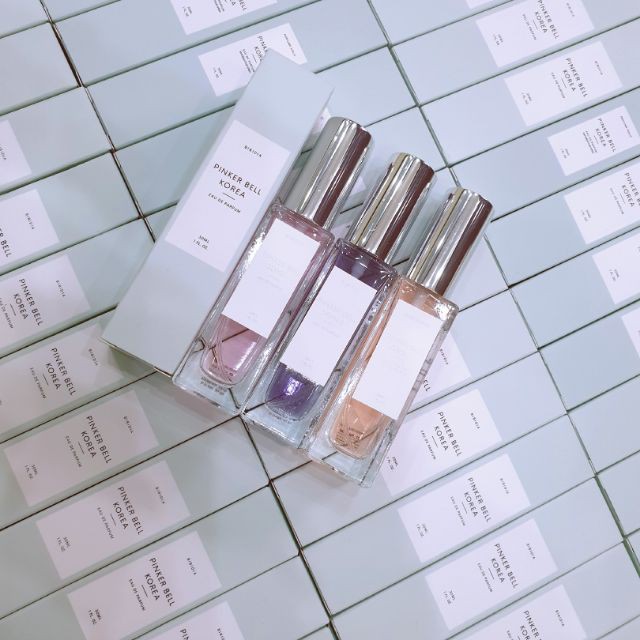 Nước hoa Pinker Bell Korea Hàn Quốc 7 mùi hương trong tuần