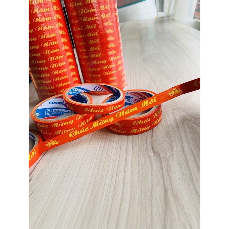 Băng keo dán chúc mừng năm mới
