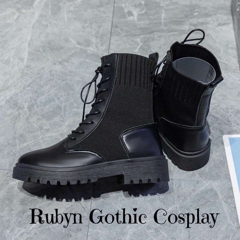 [Sẵn] 🔥 Giày Boot Cổ Chun Ôm Chân Dáng Siêu Ngầu ( Size 35 - 40 ) | BigBuy360 - bigbuy360.vn