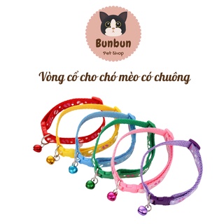 Vòng cổ cho chó mèo có chuông - Bunbun Pet Shop