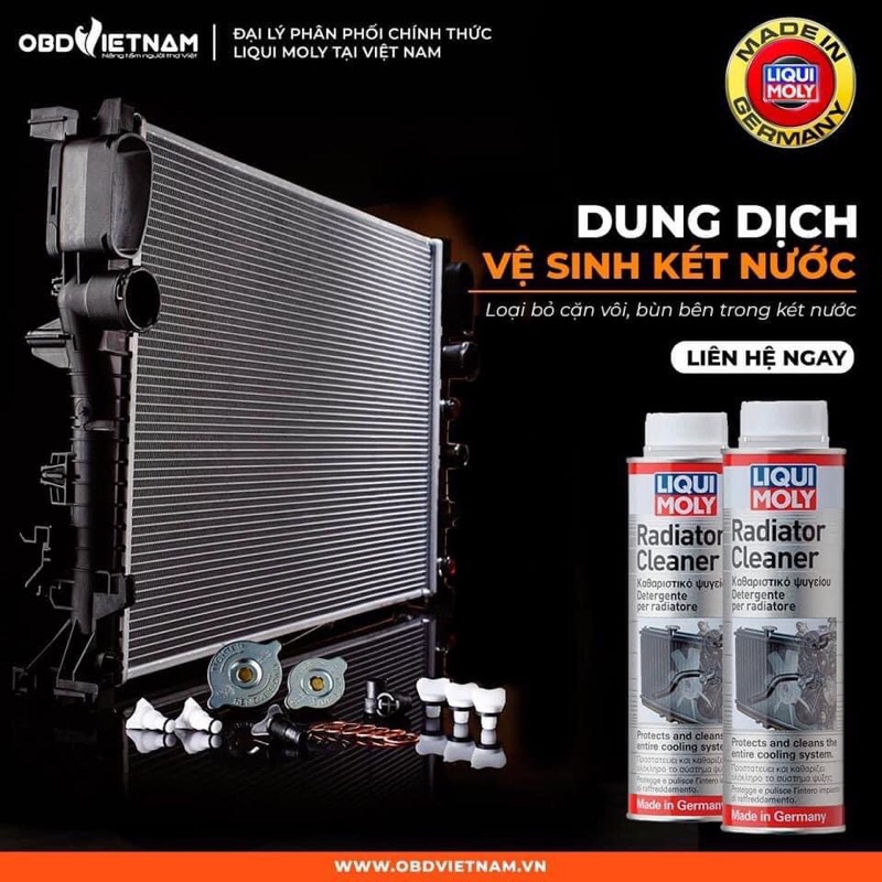 Phụ Gia Súc Rửa Két Nước Liqui Moly Radiator Cleaner 1804 - Made in Germany