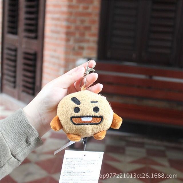Móc khóa gấu bông BTS