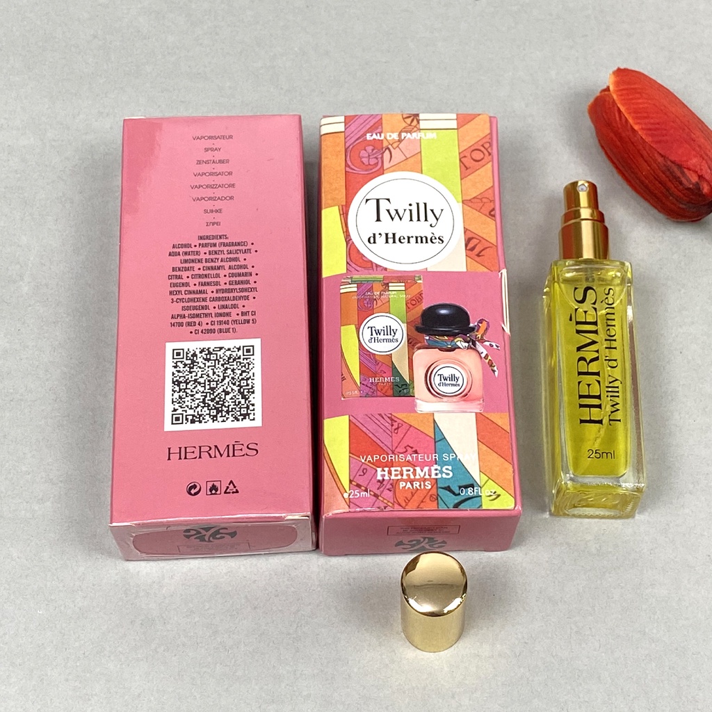 Nước hoa nội địa trung nữ Twilly D Hermes 25ml thơm lâu hương ngọt ngào Quyến Rũ Tinh Tế