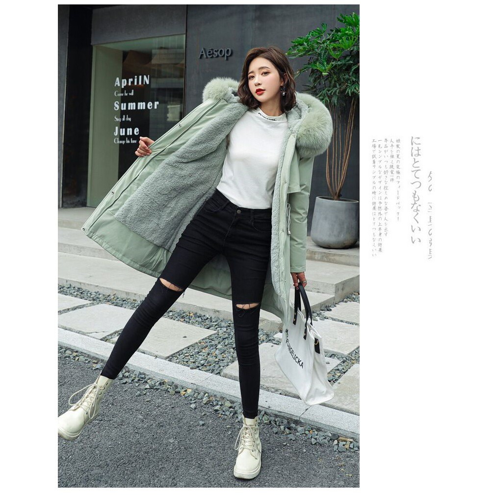 Áo khoác phao nữ LÓT LÔNG AK349 (Kèm ảnh thật) | BigBuy360 - bigbuy360.vn