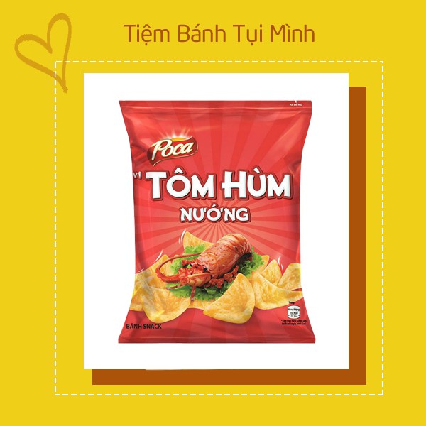 (Bim Bim) Bánh Snack Poca Tôm Hùm Nướng