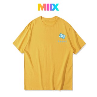 Áo thun tay lỡ form rộng unisex Miix basic tee MT018