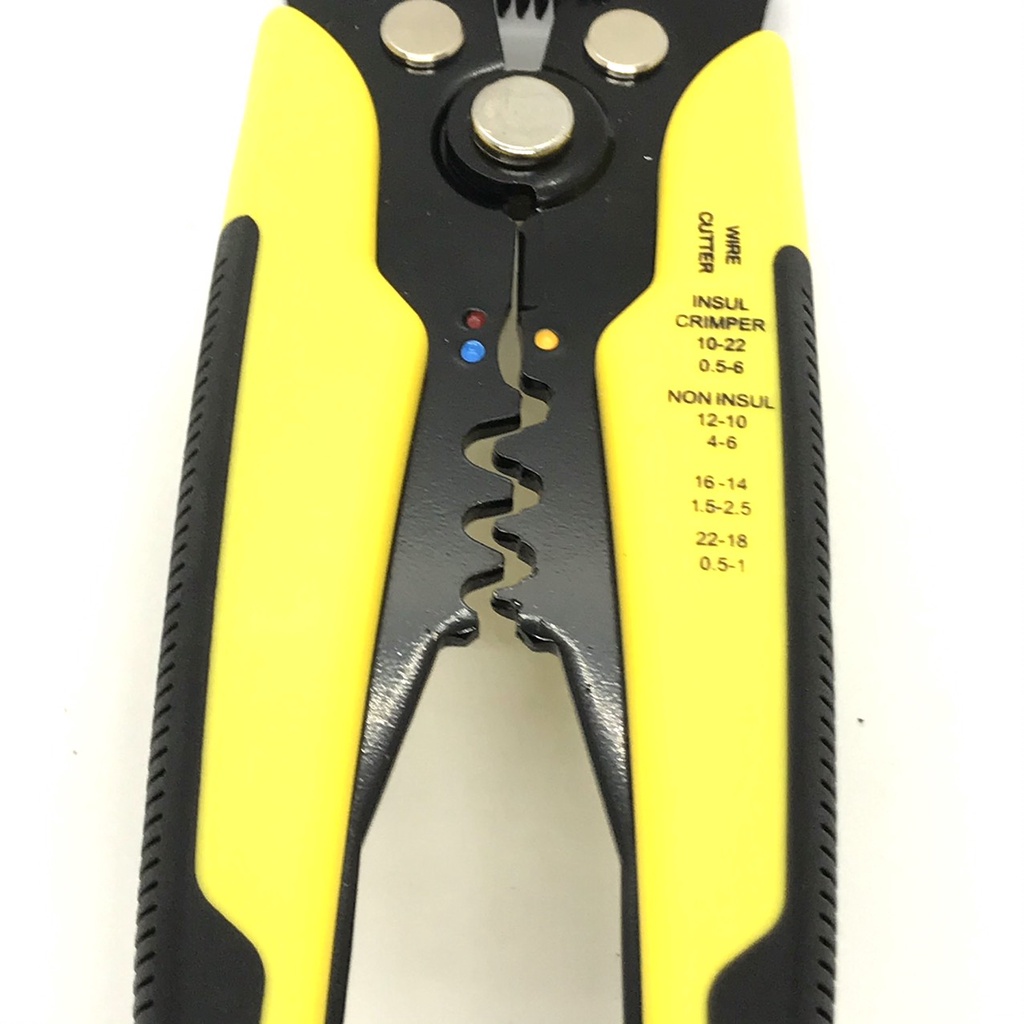 Kìm tuốt dây điện-dây cáp-bấm cos đa năng 0.2 - 6mm