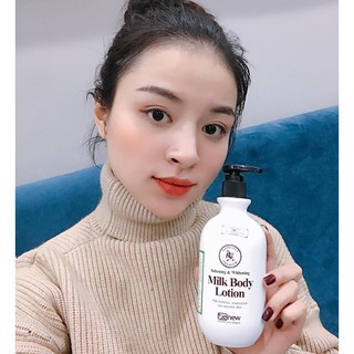 Sữa dưỡng thể trắng da Benew Hàn Quốc 450ml
