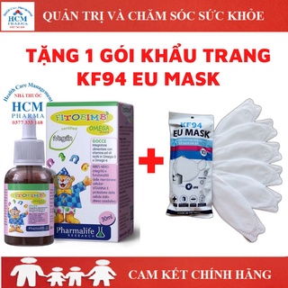 DHA cho bé Fitobimbi Omega 3 Junior với omega3 giúp phát triển não bộ chai 30ml nhập khẩu Italia DLP06