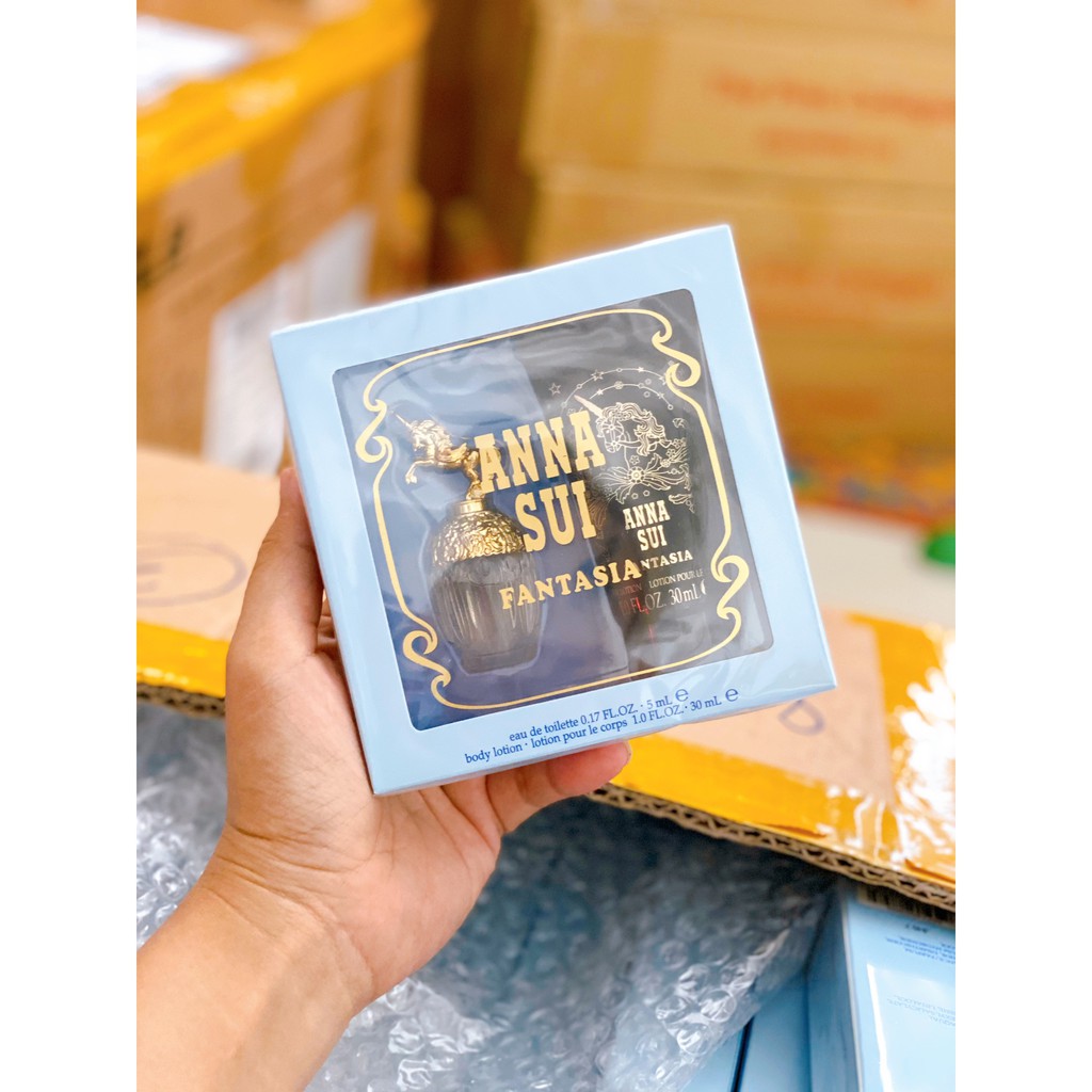 Set Nước Hoa Mini Anna Sui Fantasia Eau de Toilette