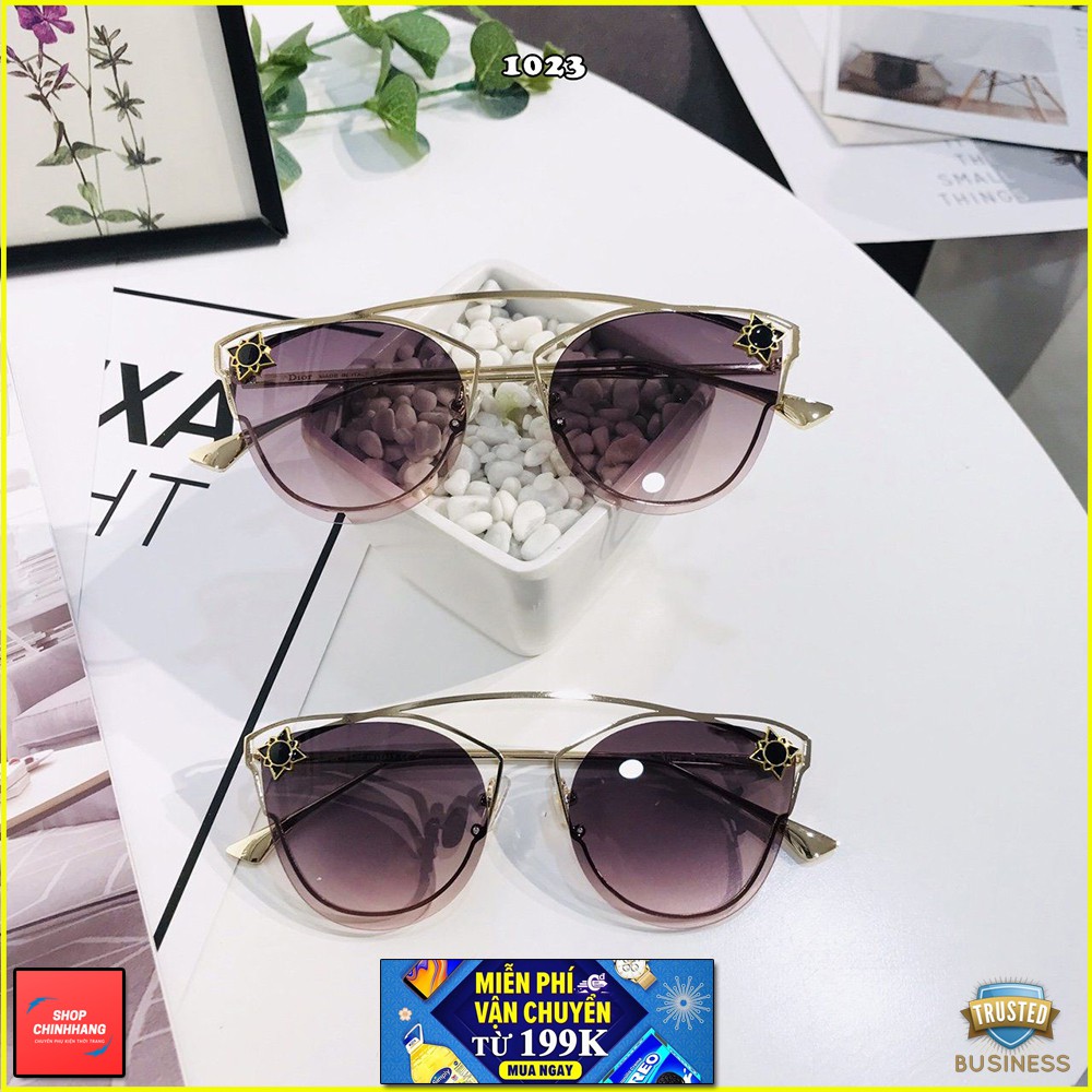 KÍNH MÁT NỮ GỌNG TÁCH THỜI TRANG ĐÍNH HOA SANG CHẢNH SH1023