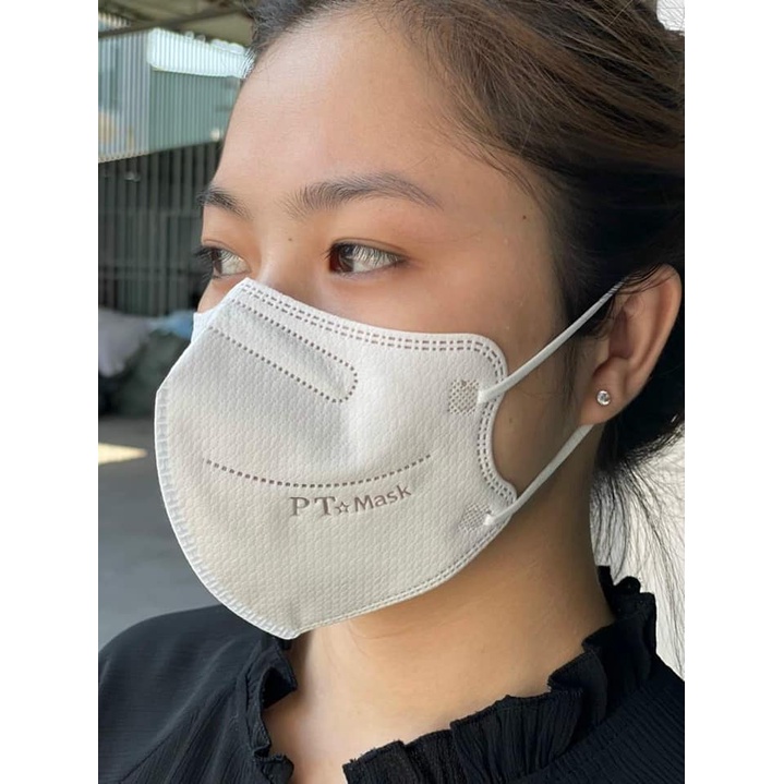 Khẩu trang 6D mask PT hộp 10 cái 5 lớp dày