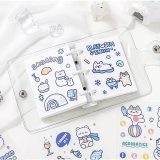 Sticker 100 miếng dán Snow Man