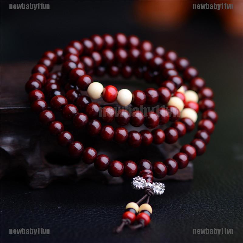 Chuỗi 108 Hạt Đeo Tay 8mm Màu Sắc Cầu Nguyện