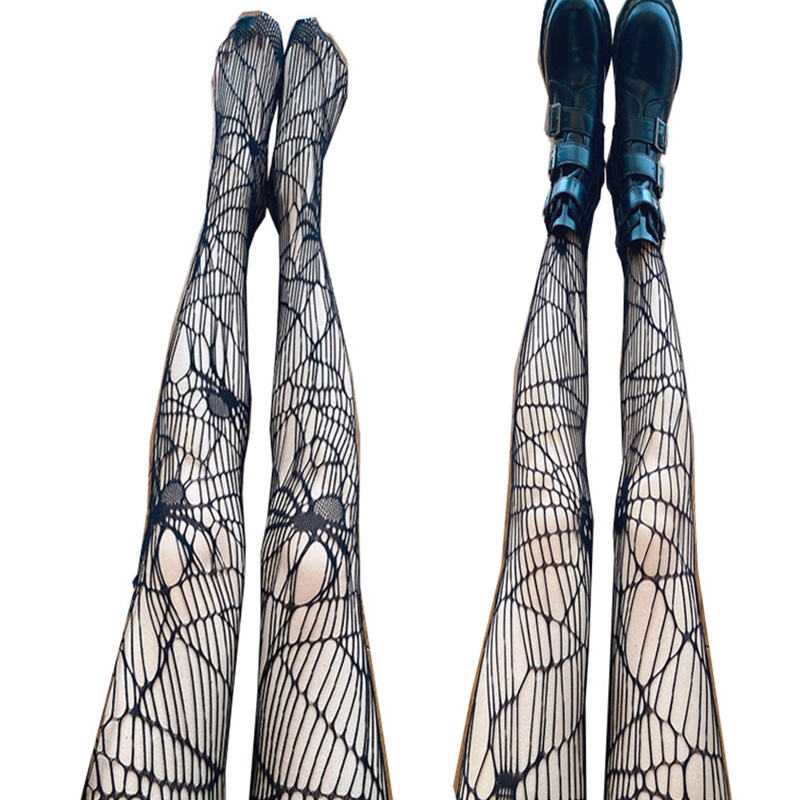 Quần Tất Lưới Phong Cách Gothic Gợi Cảm Cho Nữ