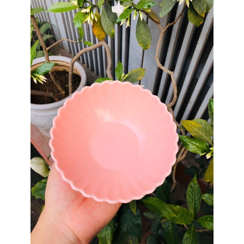 (SẴN HÀNG) Bát Hoa cúc 12cm màu pastel - Chén sứ cao cấp xuất khẩu