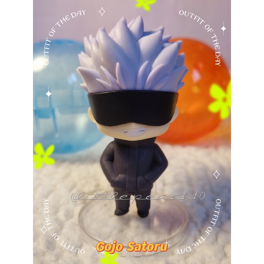 Mô hình Jujutsu Kaisen Bandai chú thuật hồi chiến Gashapon Gojo Megumi Yuji Nobara trứng gacha