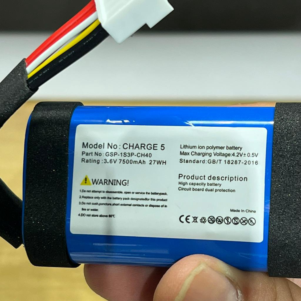 Thay Pin Loa JBL Charge 5. Pin thay thế loa bluetooth JBL charge 5- Dung lượng chuẩn hãng