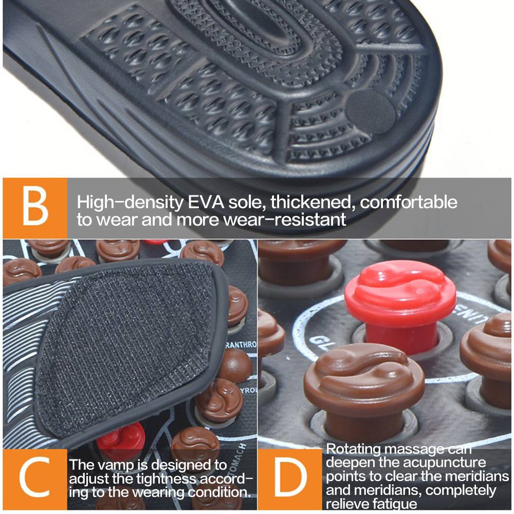 Dép Sandal Mát Xa Bấm Huyệt Chân Cho Nam Nữ