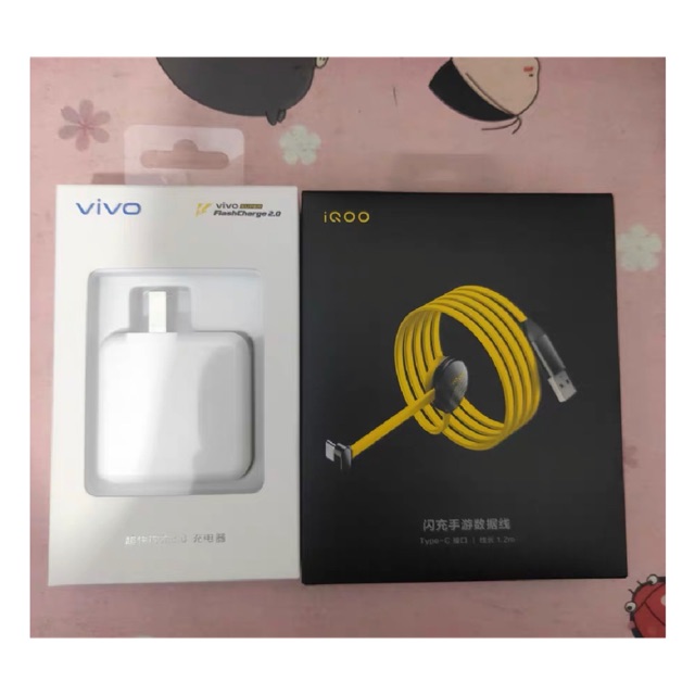 Sạc siêu nhanh vivo 55w tặng cáp dữ liệu game di động