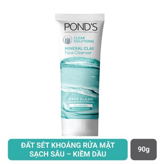Sữa rửa mặt Ponds đất sét khoáng 90g