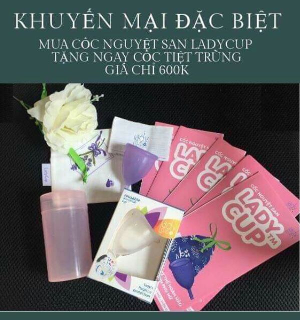 Ladycup- cốc nguyệt san nhập khẩu từ CHSec