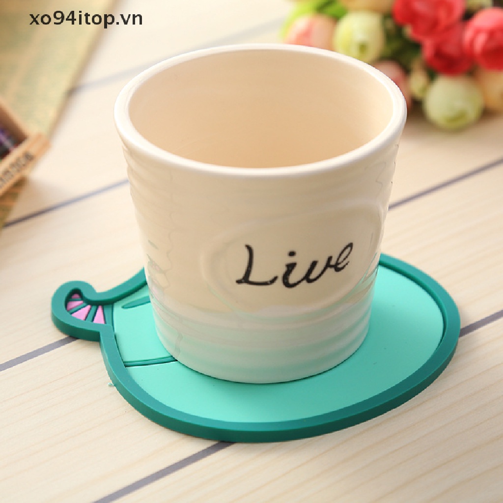 Xoitop Thảm Lót Bàn Ăn / Cốc Nước 12x10cm Cho Quán Bar / Nhà Bếp