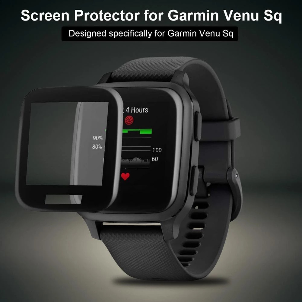Miếng dán 3D bảo vệ màn hình đồng hồ Garmin Venu Sq