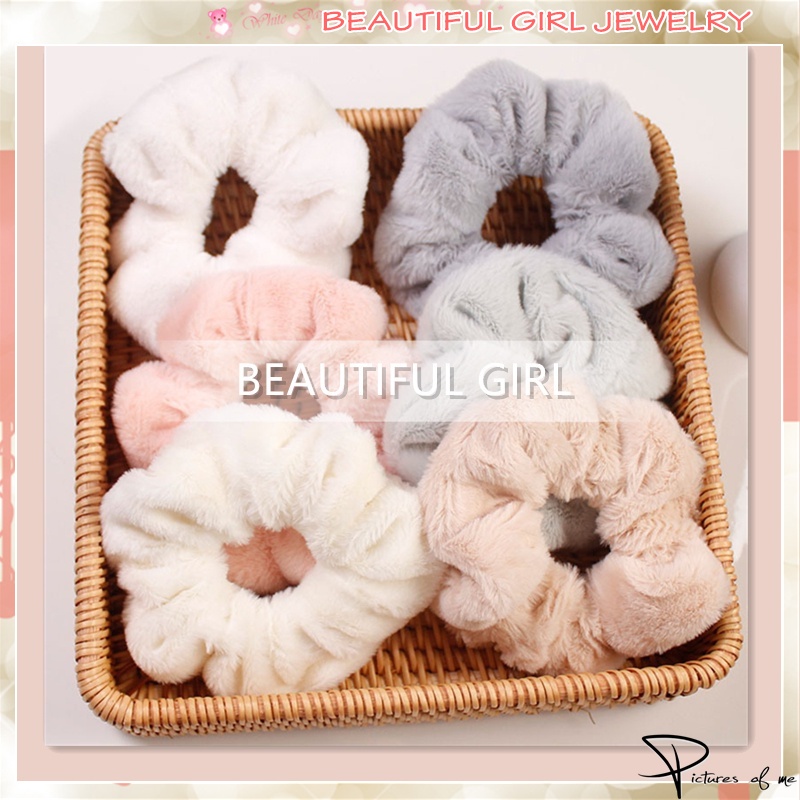 Dây buộc tóc vải co giãn phong cách Hàn Quốc dễ thương cho nữ