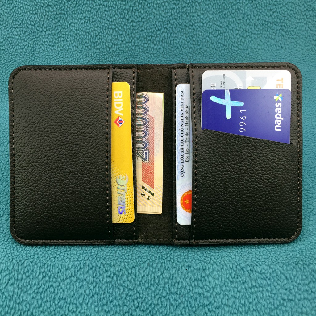 🔥 [Rẻ Đẹp] 🔥 Ví da Mini nam nữ 🔥 Đựng thẻ ngân hàng, card visit, tiền.. nhỏ gọn, thời trang | BigBuy360 - bigbuy360.vn
