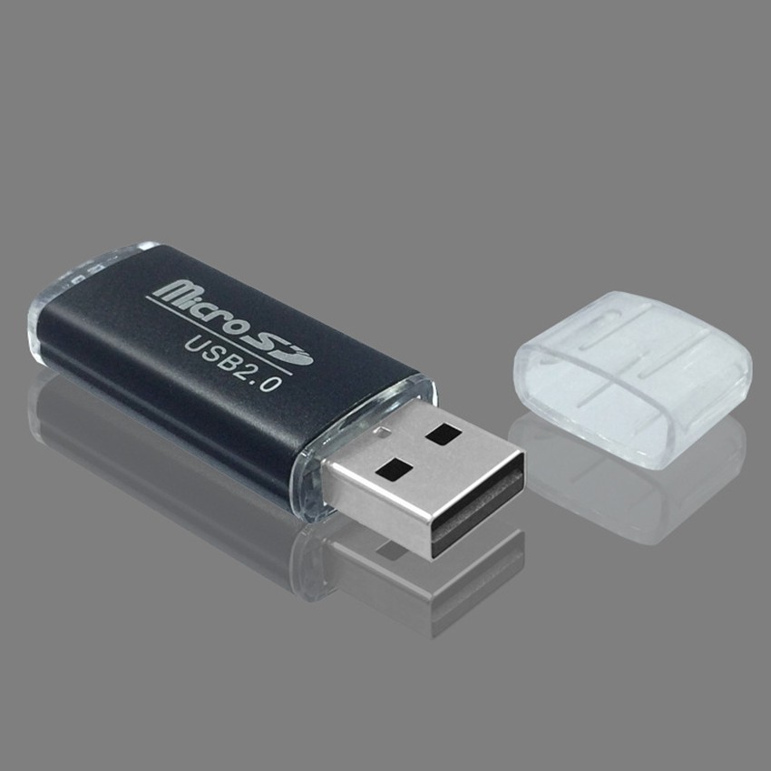 Đầu đọc thẻ nhớ Micro SD vỏ nhôm ♥️Freeship♥️ Đầu đọc thẻ nhớ điện thoại