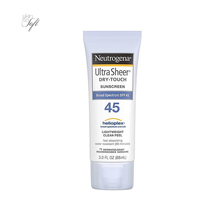 Kem chống nắng Neutrogena Ultra Sheer Dry Touch SPF 45 (88ml) - skinsosoft