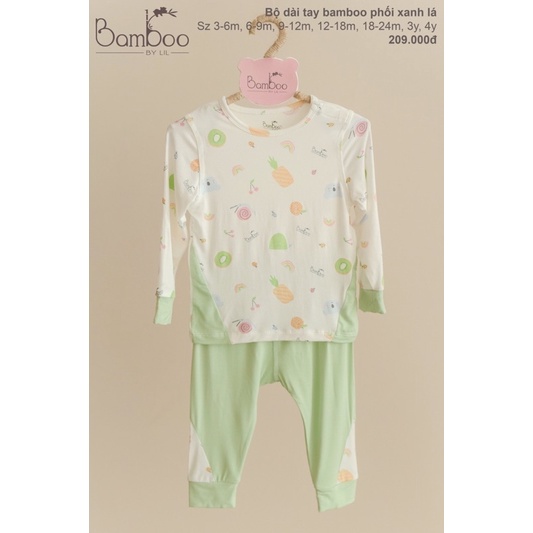 Bộ dài tay bamboo