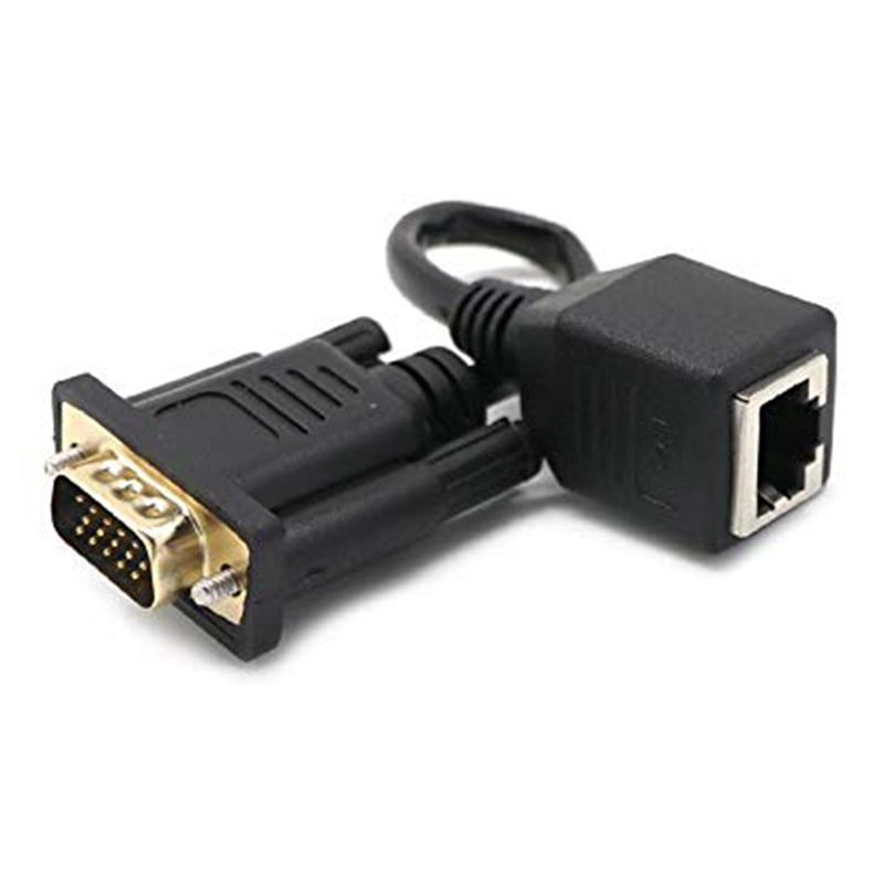 Dây Cáp Kết Nối vga Sang rj45 vga Cho Màn Hình Mạng vga dinghingxi1